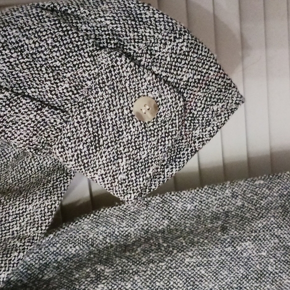 Maui & Sons Black White Twead Shacket - Picture 4 of 11